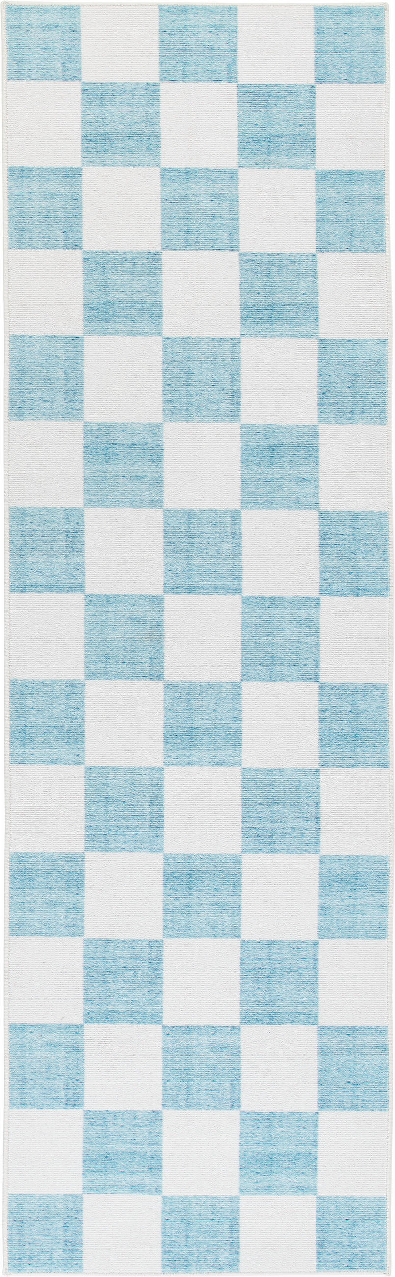 LÄUFER 80/250 cm MESIO JACK, waschbar  - Grauweiß/Mintgrün, Design, Kunststoff/Textil (80/250cm) - Lindorug