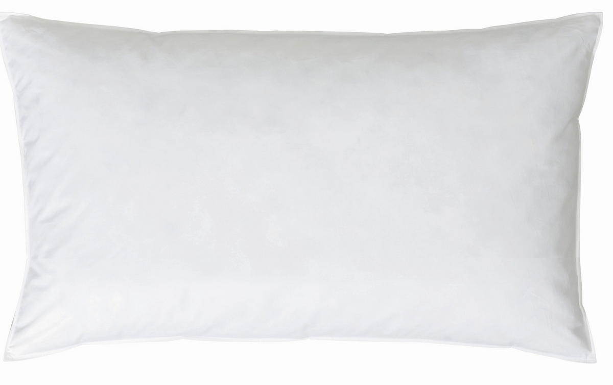 KOPFKISSEN   40/80 cm       - Weiß, Basics, Textil (40/80cm) - Centa-Star