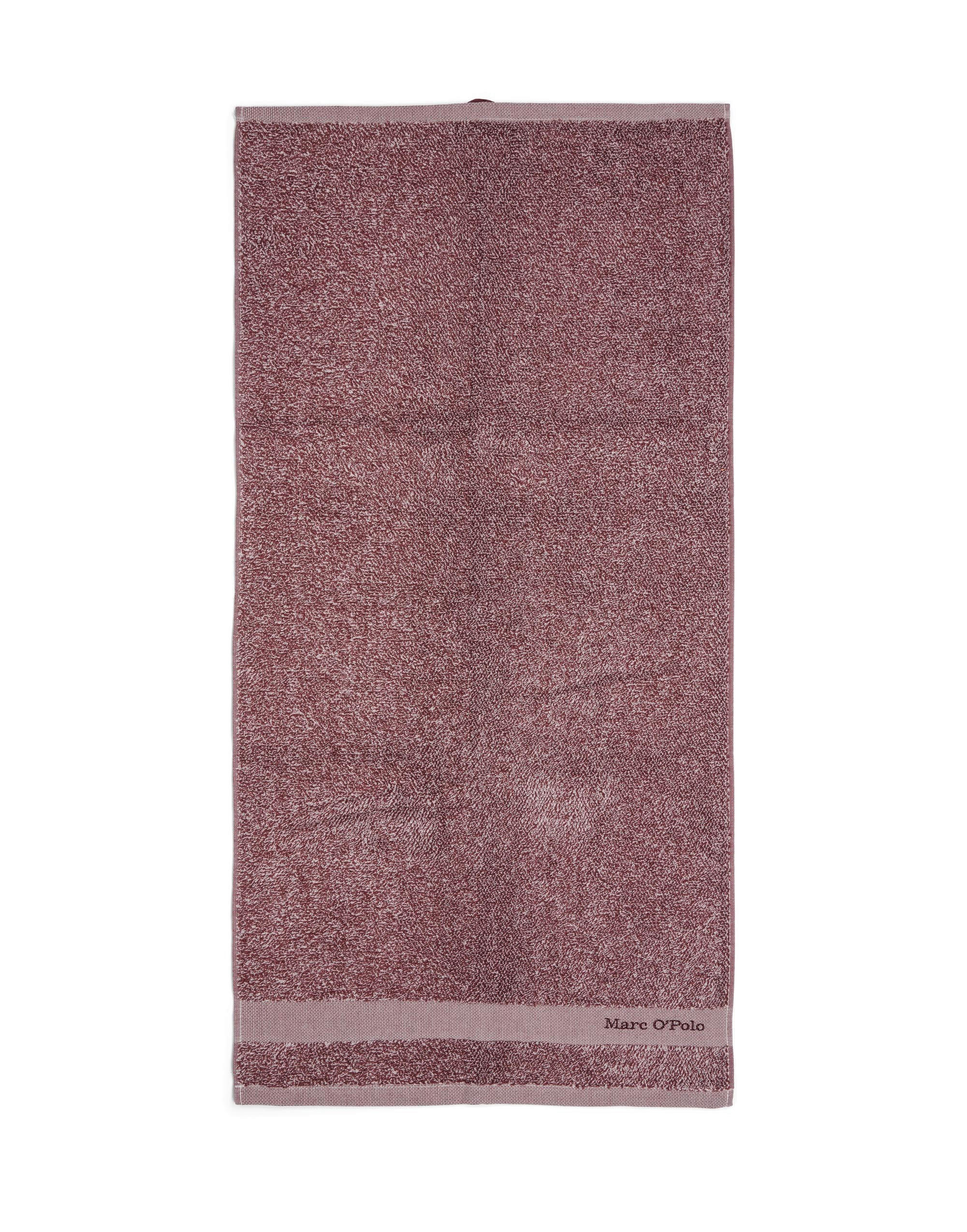 HANDTUCH Melange Aubergine  - Aubergine, Basics, Textil (50/100cm) - Marc O'Polo