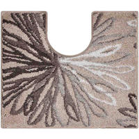 WC-VORLEGER Taupe 50/60 cm  - Taupe, Design, Kunststoff/Textil (50/60cm) - Grund