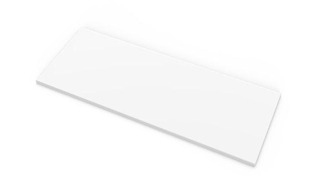 PLOČA ZA UGRADNI UMIVAONIK - bela, Moderno, kamen (85/46cm)