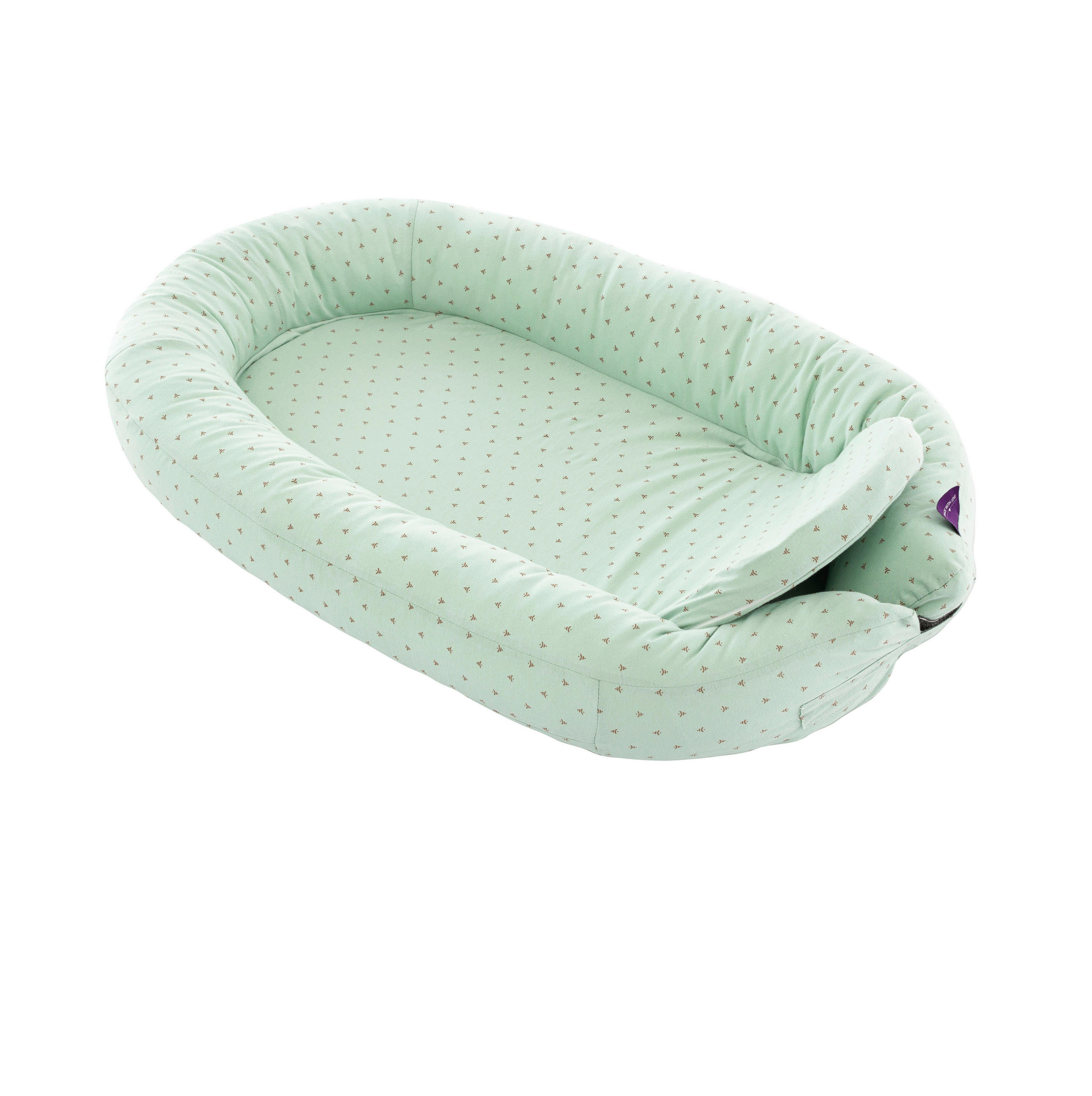 KUSCHELNEST Home Comfort  76/52/8 cm   - Grün, Basics, Textil (76/52/8cm) - Träumeland