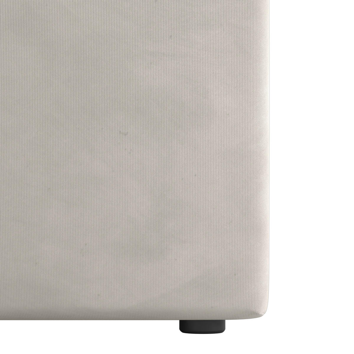 BOXSPRINGBETT 180/200 cm  in Creme  - Hellgrau/Creme, MODERN, Holzwerkstoff/Kunststoff (180/200cm) - MID.YOU