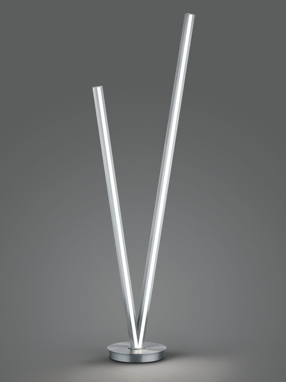 LED-STEHLEUCHTE CICANTO   - Nickelfarben, Design, Metall (54/172,5/30cm) - Cinque
