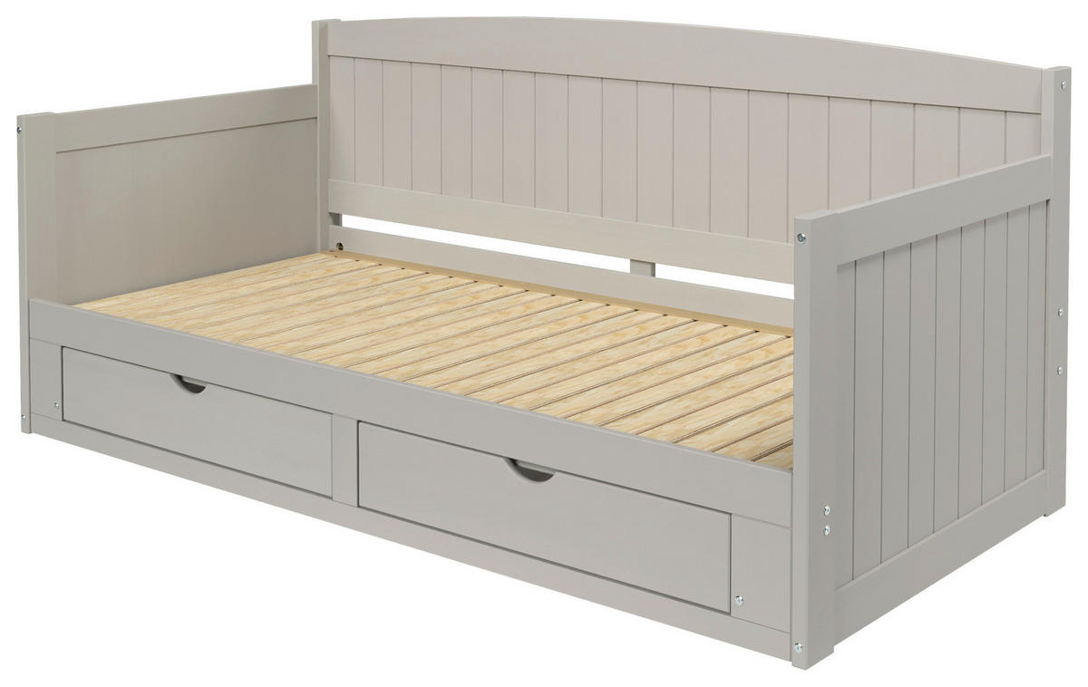 AUSZIEHBETT 200/100-236 cm Taupe  - Taupe/Naturfarben, Modern, Holz/Holzwerkstoff (200/100-236cm) - MID.YOU