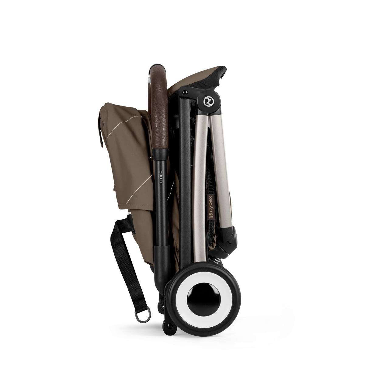 BUGGY ORFEO TPE  - Taupe/Dunkelbraun, Basics, Kunststoff/Textil (77/52cm) - cybex GOLD