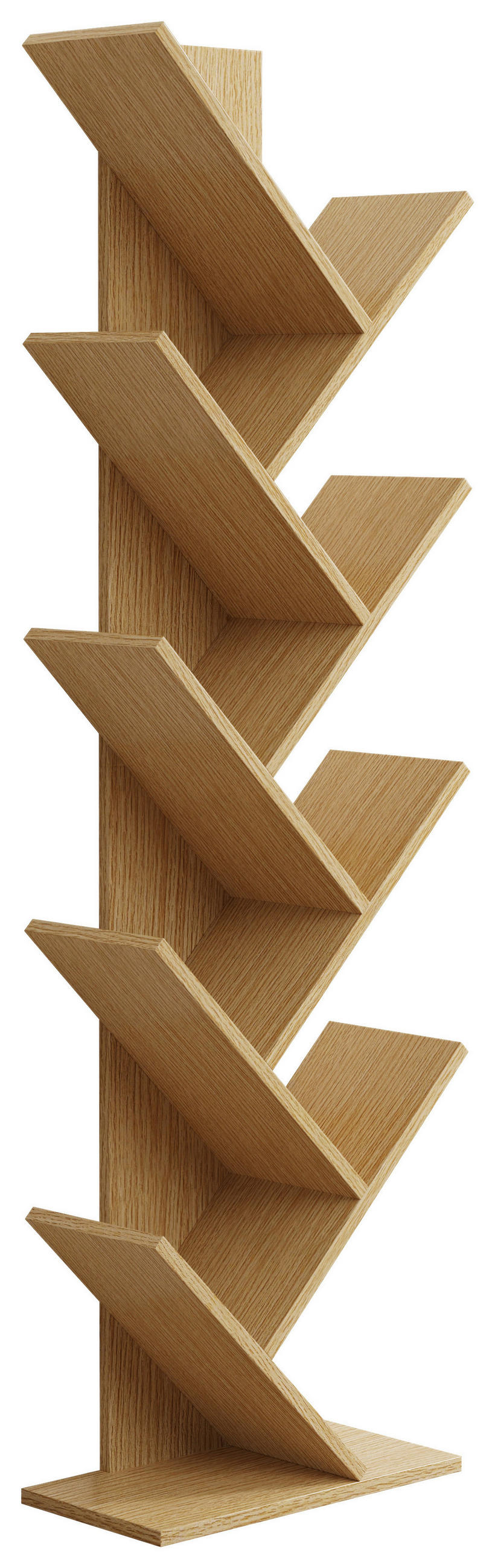 Etajeră, 40/140/20 cm, stejar miere,