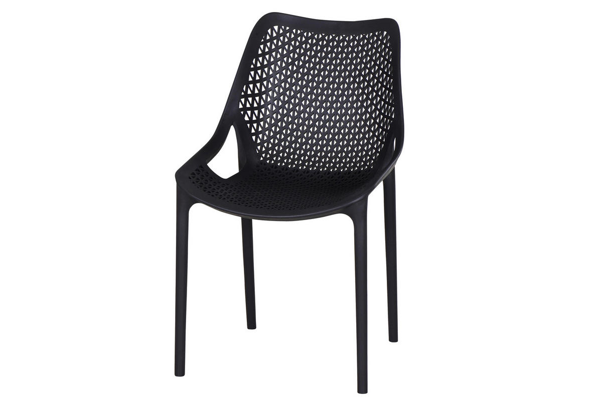 GARTENGARNITUR 3-teilig  - Anthrazit, Basics, Holzwerkstoff/Kunststoff (80/81/80cm) - Siena Garden