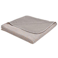 WOHNDECKE Ibena 100/150 cm  - Orange/Grau, Basics, Textil (100/150cm) - Ibena