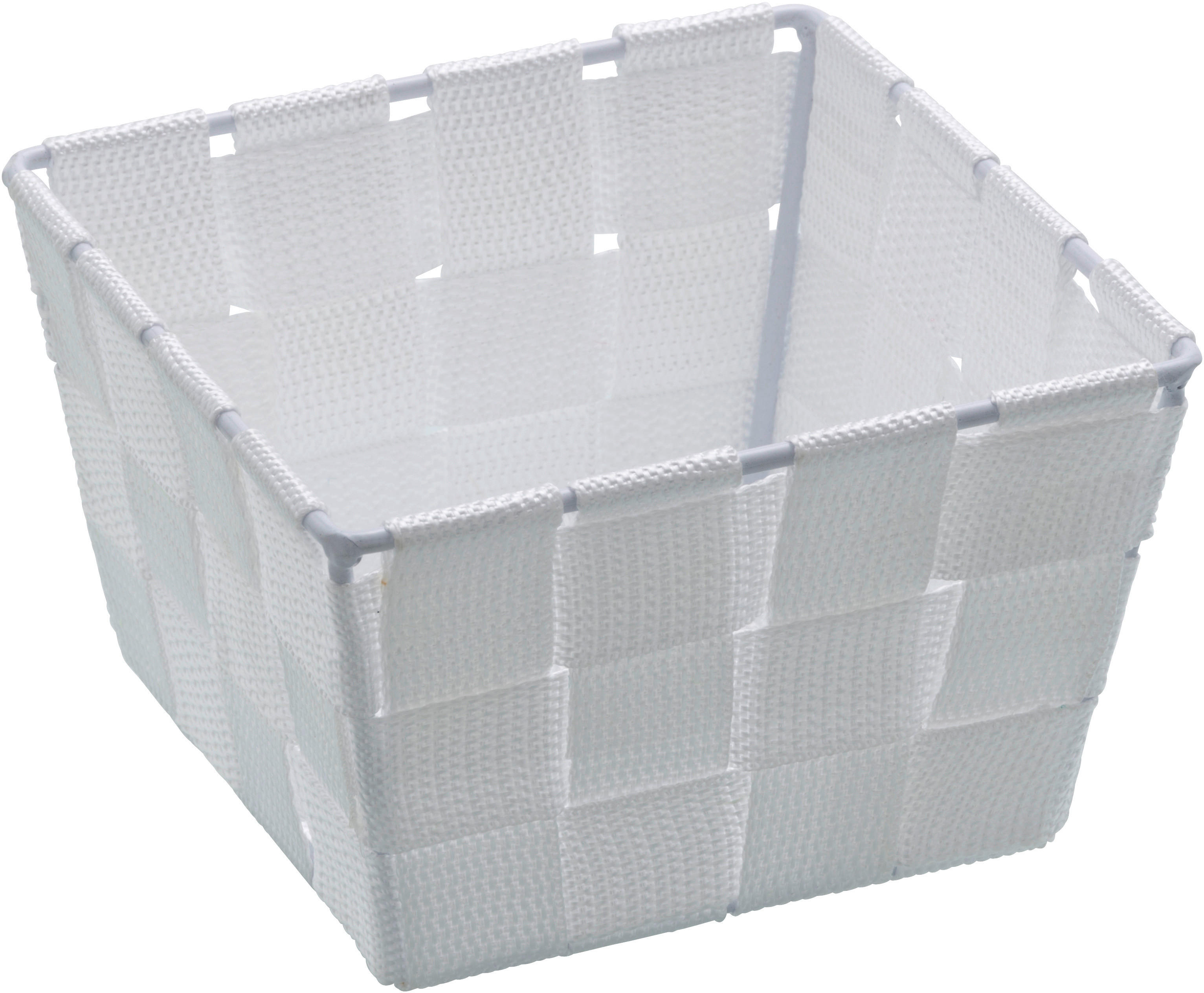 KORG - vit, Basics, plast (14/14/9cm)