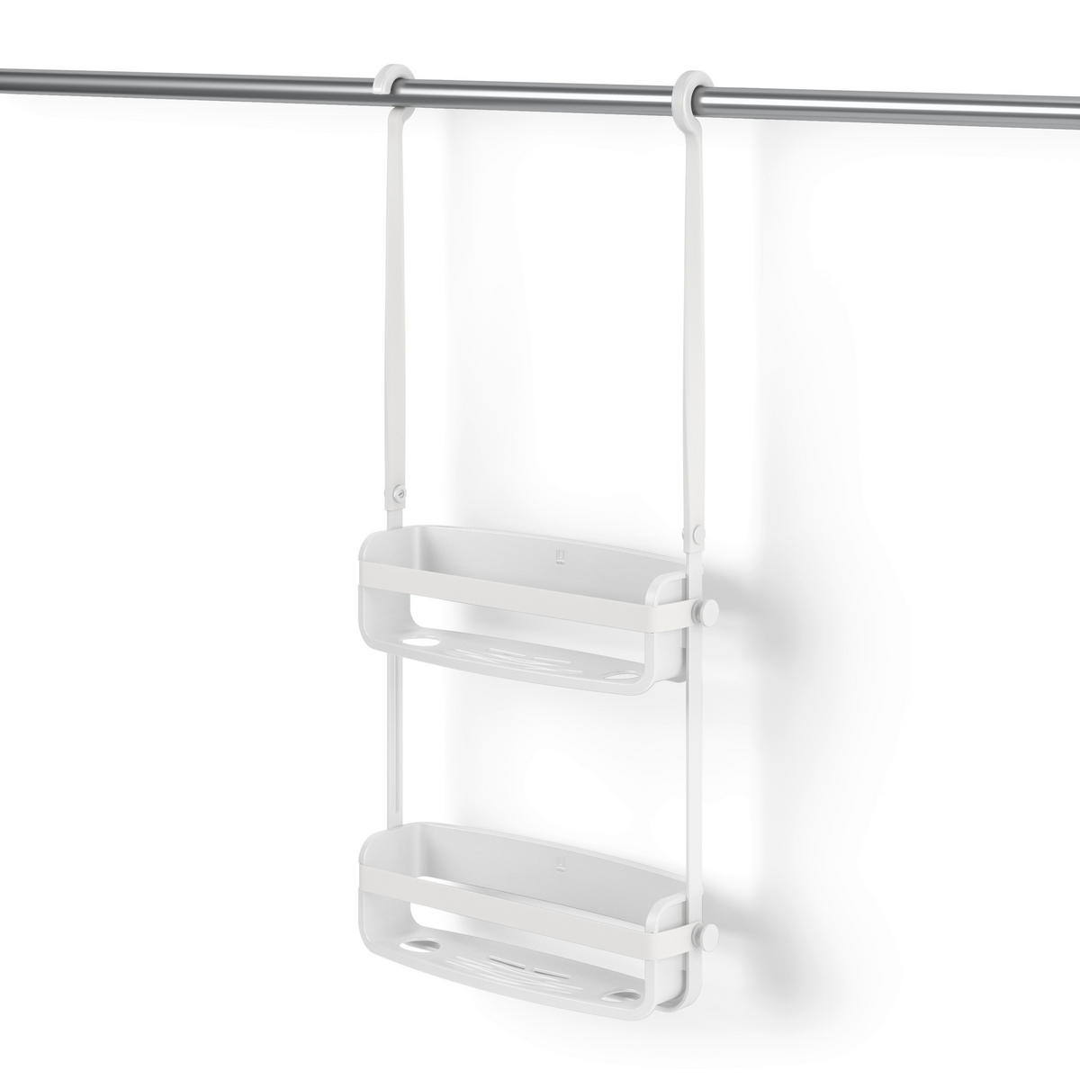 REGAL ZA PRHO  - bela, Basics, umetna masa (9/65/31cm) - Umbra