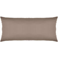 POVLAK NA POLŠTÁŘ, 40/80 cm, bavlna - šedohnědá, Basics, textil (40/80cm) - Novel