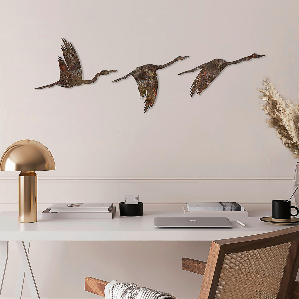 METALLBILD  - Bronzefarben, Basics, Metall (18/27cm)