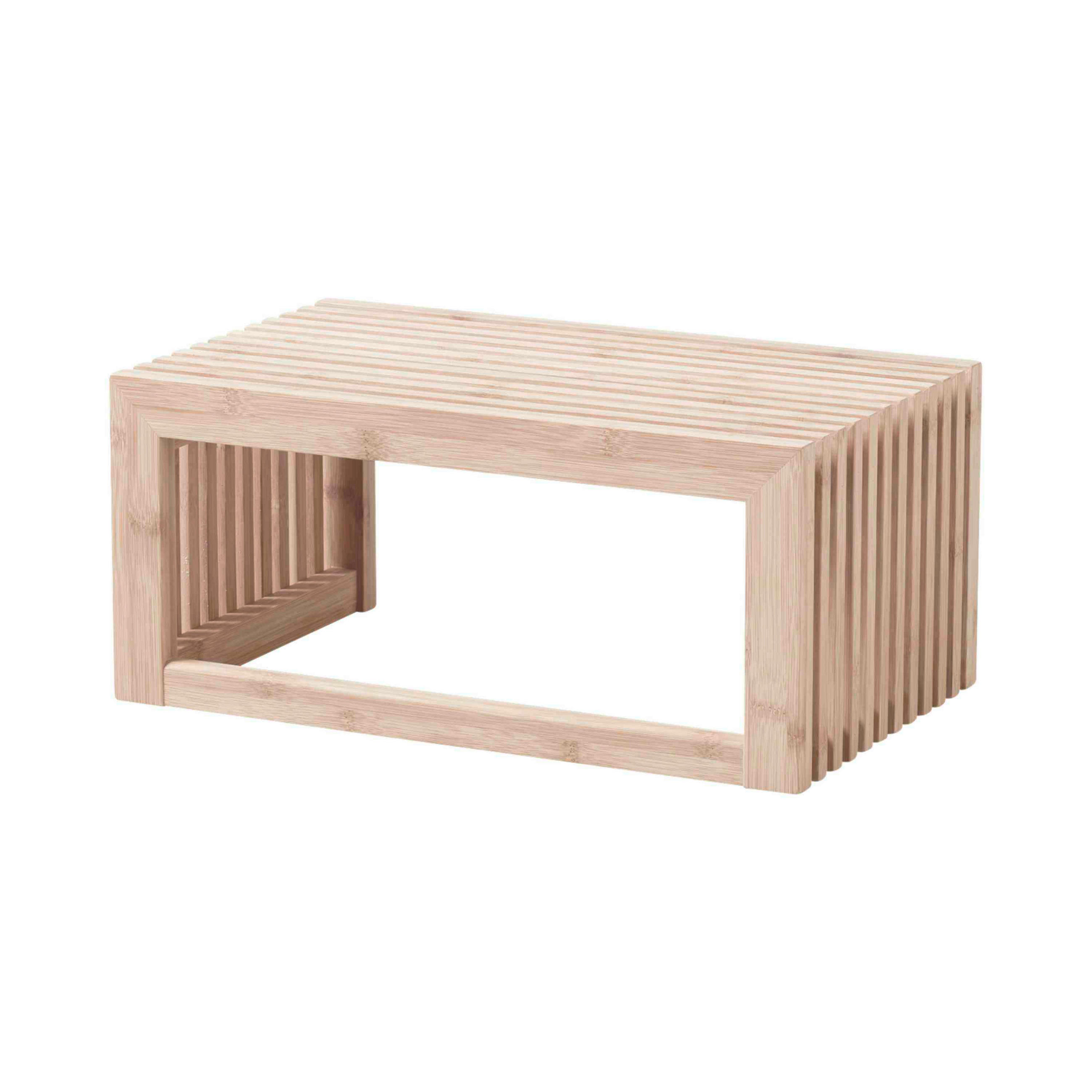 WANDGARDEROBE  in Bambus vollmassiv Naturfarben  - Naturfarben, Design, Holz (45/20/27cm) - MID.YOU