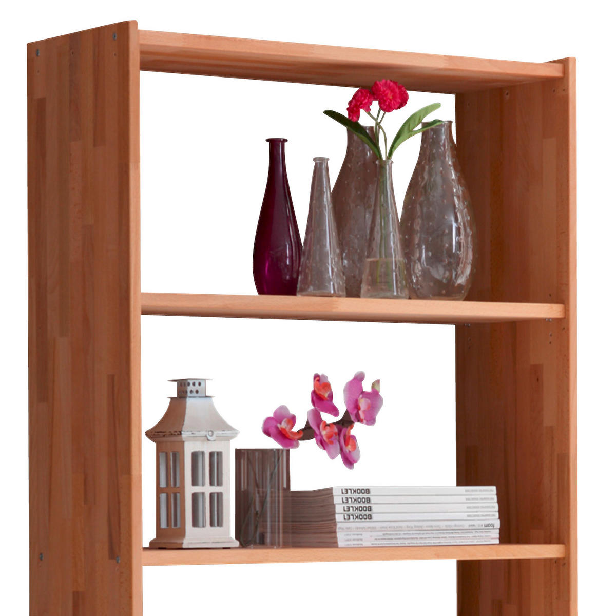 REGAL  80/179/31 cm Buchefarben  - Buchefarben, Basics, Holz (80/179/31cm) - MID.YOU