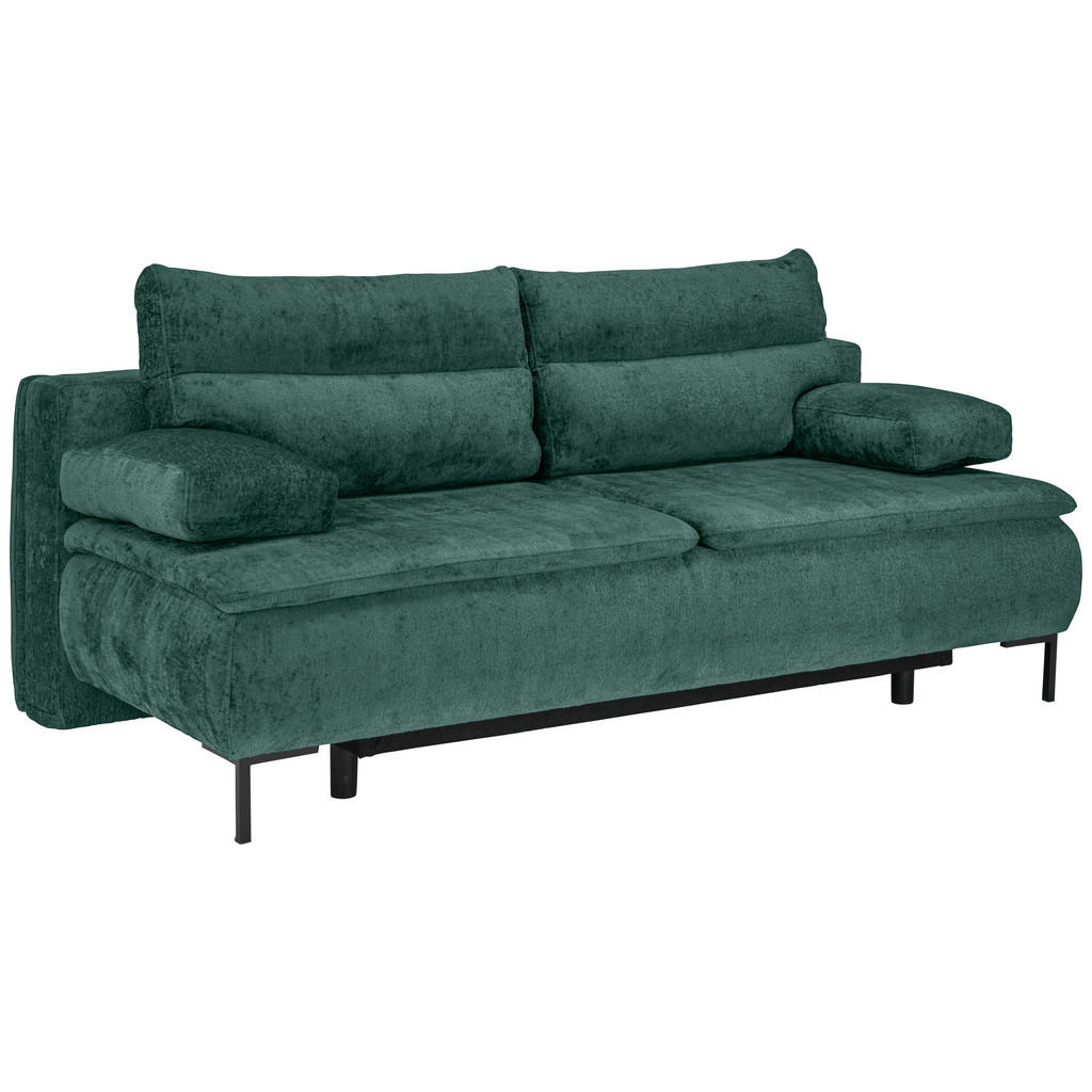 Thumbnail - Novel Boxspringsofa, Grün, Textil, Füllung: Schaumstoff, 202x93x100 cm, Stoffauswahl, Wohnzimmer, Sofas & Couches, Schla...