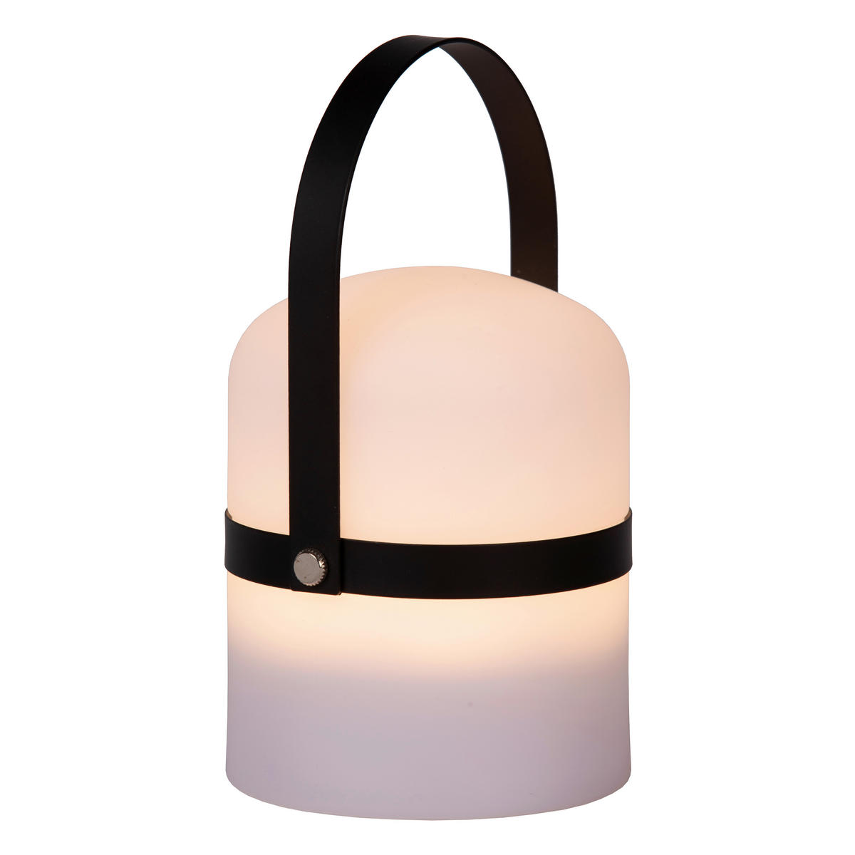 LED-AUßENLEUCHTE LITTLE JOE 10/18.5 cm   - Schwarz/Weiß, Basics, Kunststoff/Metall (10/18.5cm) - Lucide