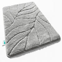 BADEMATTE Maris Silberfarben 80/150 cm  - Silberfarben, Basics, Kunststoff/Textil (80/150cm) - Floordirekt