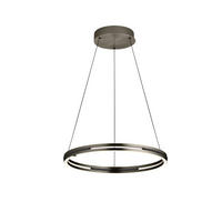 LED-HÄNGELEUCHTE BEN 60/180 cm  - Bronzefarben, Design, Metall (60/180cm) - elements by BANKAMP