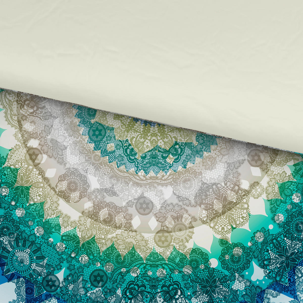 Lenjerie De Pat Cu Două Fețe 220/200 cm  - albastru, textil (220/200cm) - Novel