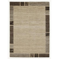 WOLLTEPPICH 200/250 cm Natura Silk Greny Braun, Naturfarben  - Braun/Naturfarben, KONVENTIONELL, Textil (200/250cm) - Cazaris