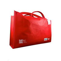 GEANTĂ PENTRU CUMPĂRĂTURI - roșu, Basics, plastic (53/40/22cm)
