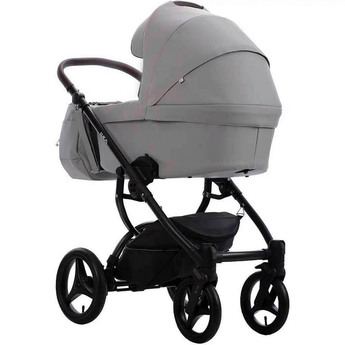DJEČJA KOLICA  Luca Pro  - svijetlo siva, Basics, tekstil/metal (50/90/50cm) - BEBETTO