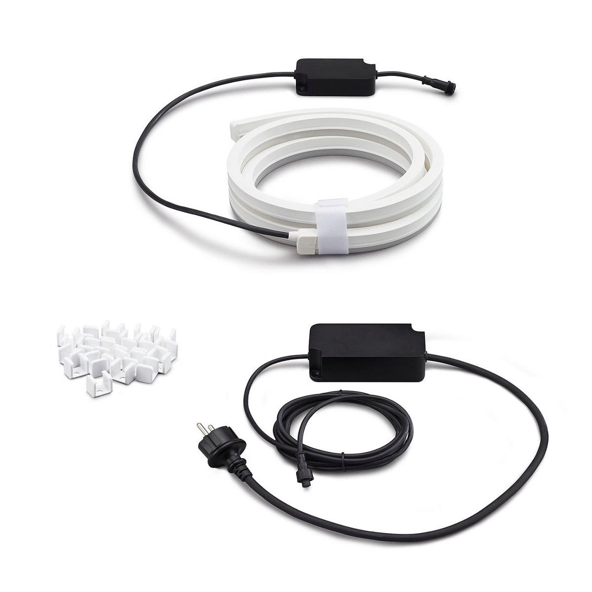 LED-STRIP Hue 199 cm   - Transparent, Design, Kunststoff (199cm) - Philips HUE