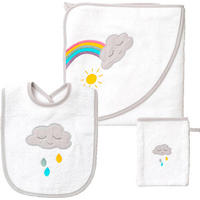 FROTTIERSET WOLKE Weiß  - Weiß, Basics, Textil