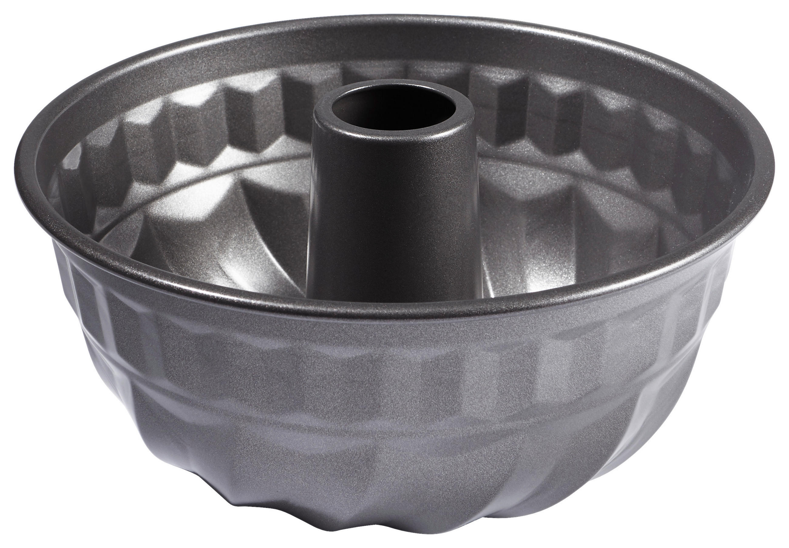 GUGELHUPFFORM EASY BAKING 22/10 cm  - Anthrazit, Basics, Metall (22/10cm) - Birkmann