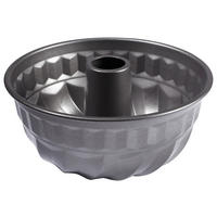 GUGELHUPFFORM EASY BAKING 22/10 cm  - Anthrazit, Basics, Metall (22/10cm) - Birkmann