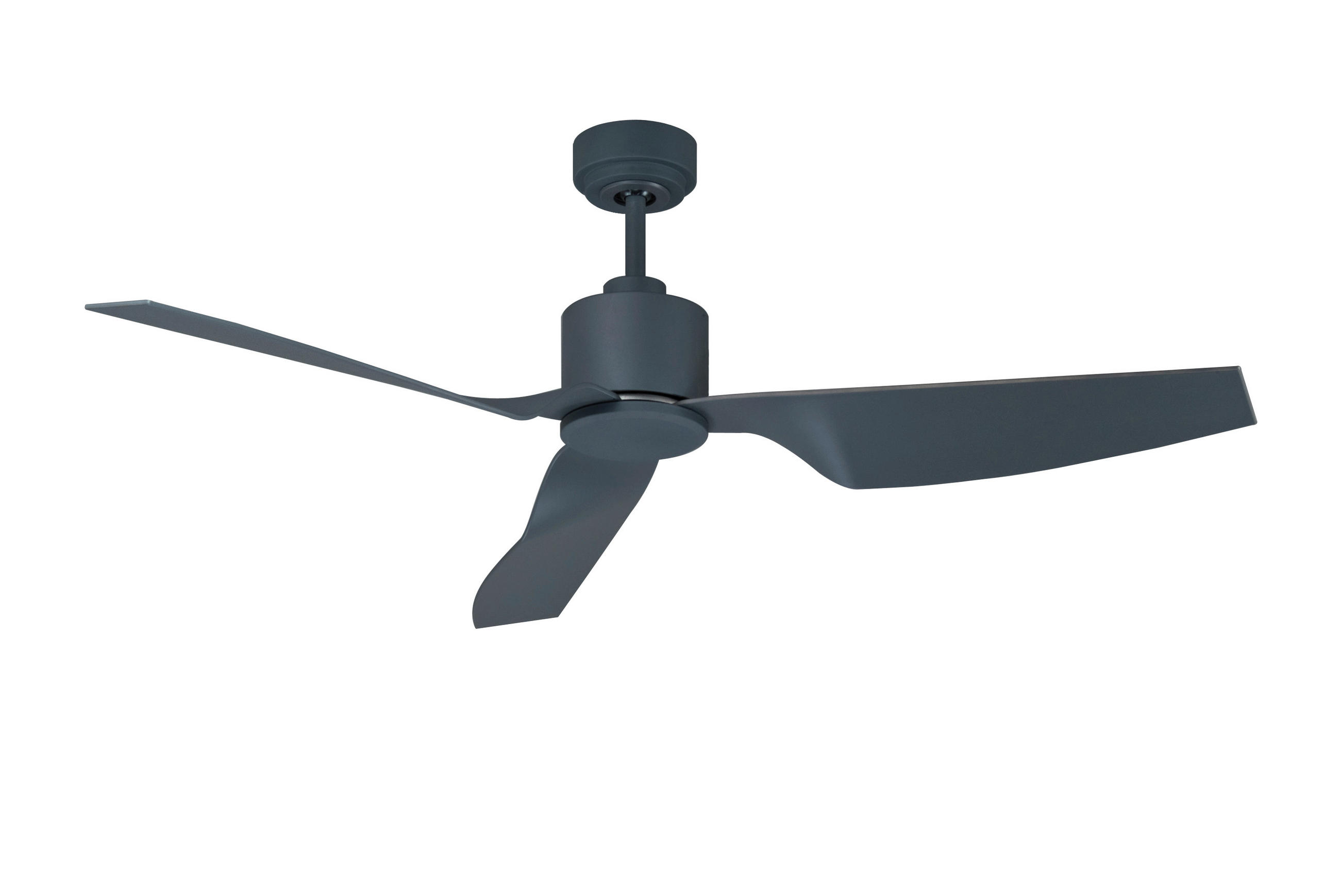 DECKENVENTILATOR - Anthrazit, Basics, Kunststoff/Metall (127/33cm)