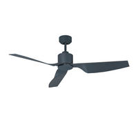 DECKENVENTILATOR - Anthrazit, Basics, Kunststoff/Metall (127/33cm)