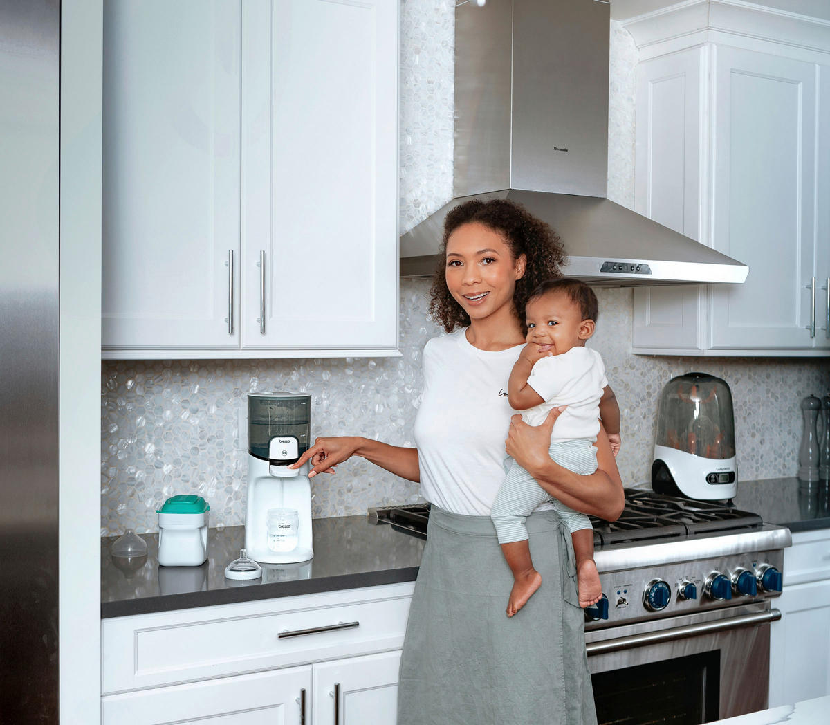BABYNAHRUNGSZUBEREITER Instant Warmer  - Weiss, Basics, Kunststoff (19/36.7/15.7cm) - Baby Brezza