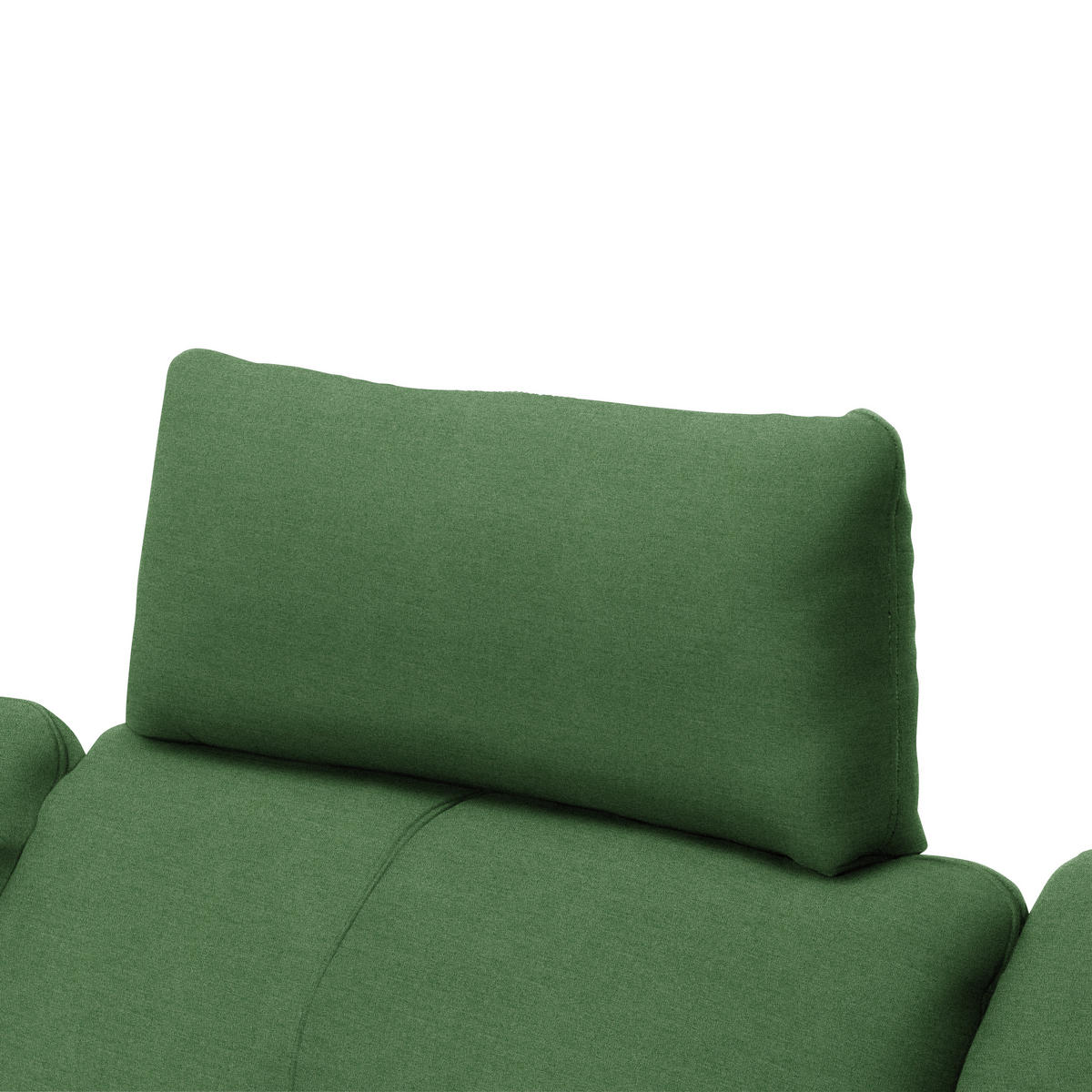 ECKSOFA in Webstoff Grün  179/301 cm  - Schwarz/Grün, Design, Textil/Metall (179/301cm) - Chilliano