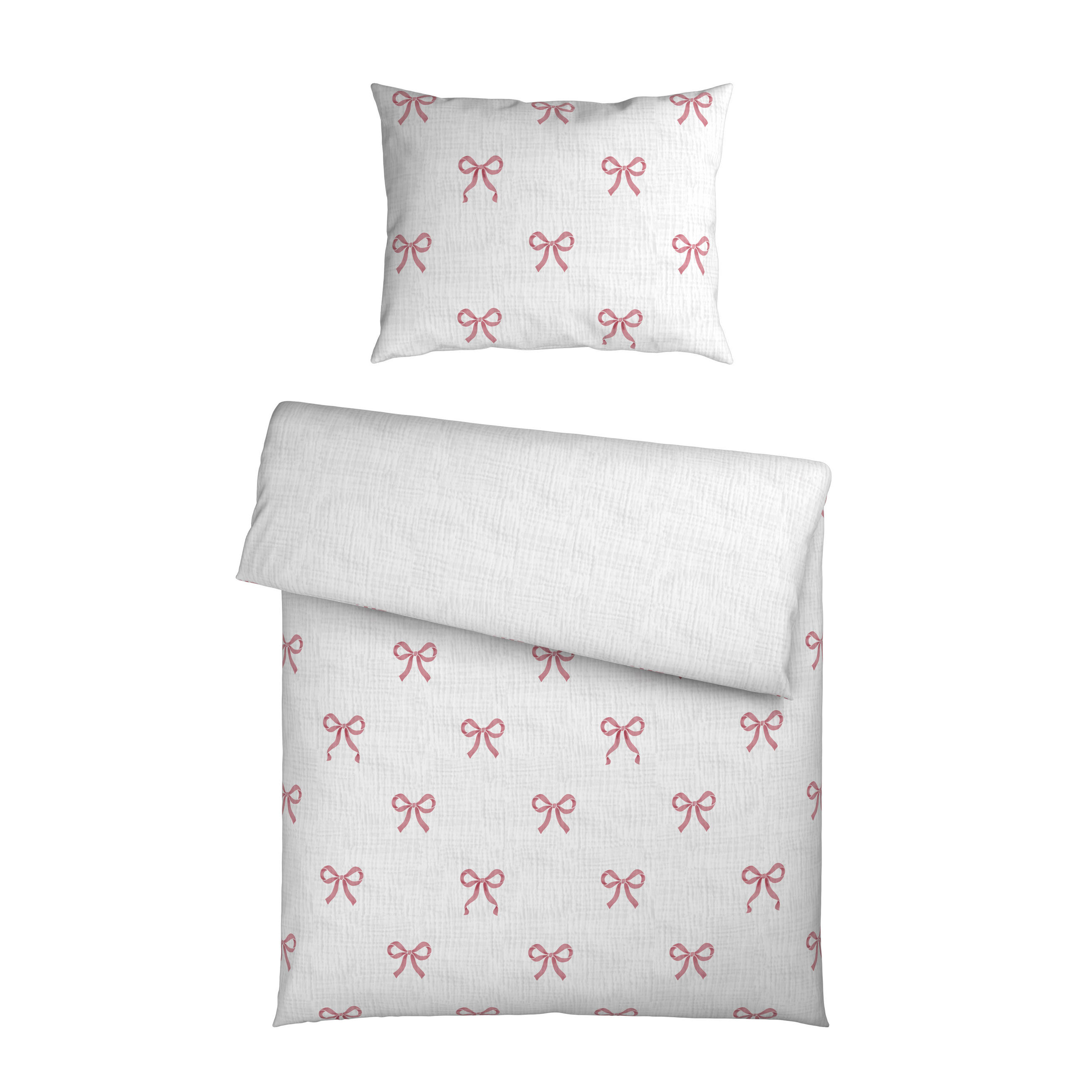 BETTWÄSCHE Musselin 140/200 cm  - Rosa, Textil (140/200cm) - Esposa