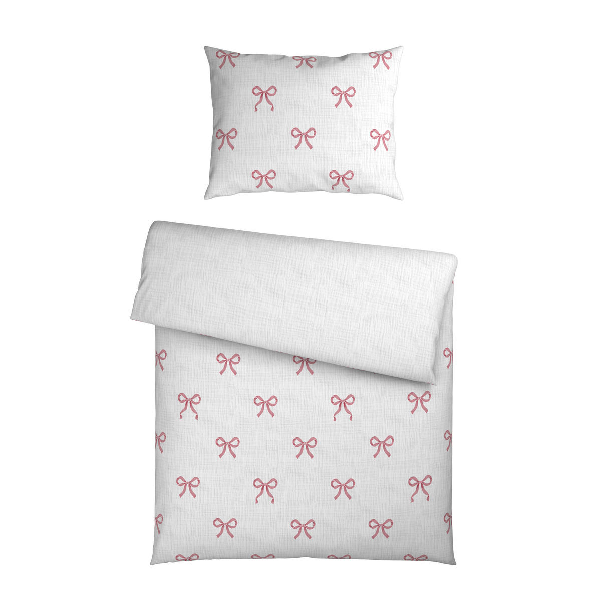 BETTWÄSCHE Musselin 140/200 cm  - Rosa, Textil (140/200cm) - Esposa