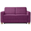 SCHLAFSOFA in Pink  - Pink/Naturfarben, KONVENTIONELL, Holz/Textil (160/86/92cm) - Sedda