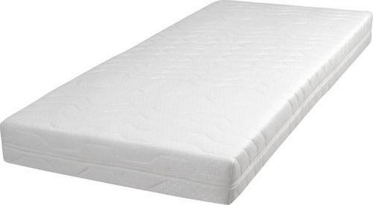 TAŠTIČKOVÁ MATRACE, 90/200 cm - bílá, Basics, textil (90/200cm) - Sleeptex