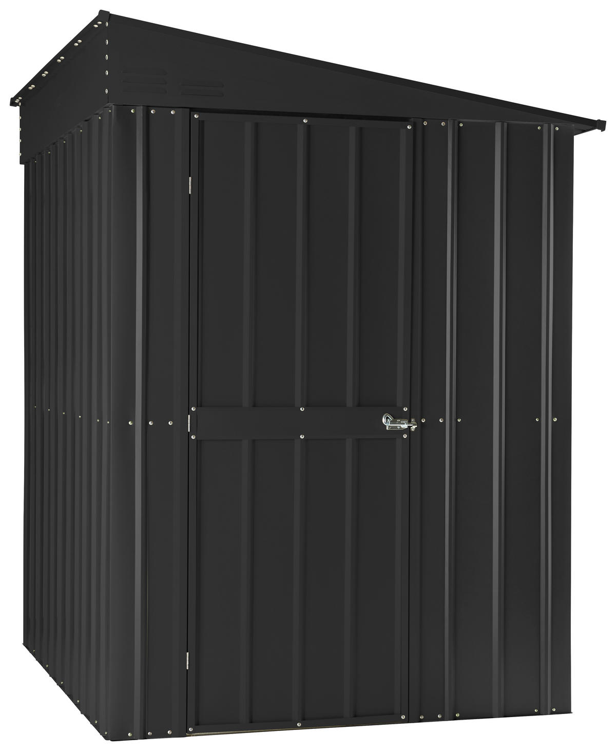 GERÄTEHAUS 155/203/180 cm  - Anthrazit, Basics, Metall (155/203/180cm)