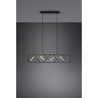VISEČA NIHALNA SVETILKA         105/150/8,5 cm    max 10 W E27 - črna, Basics, kovina (105/150/8,5cm)