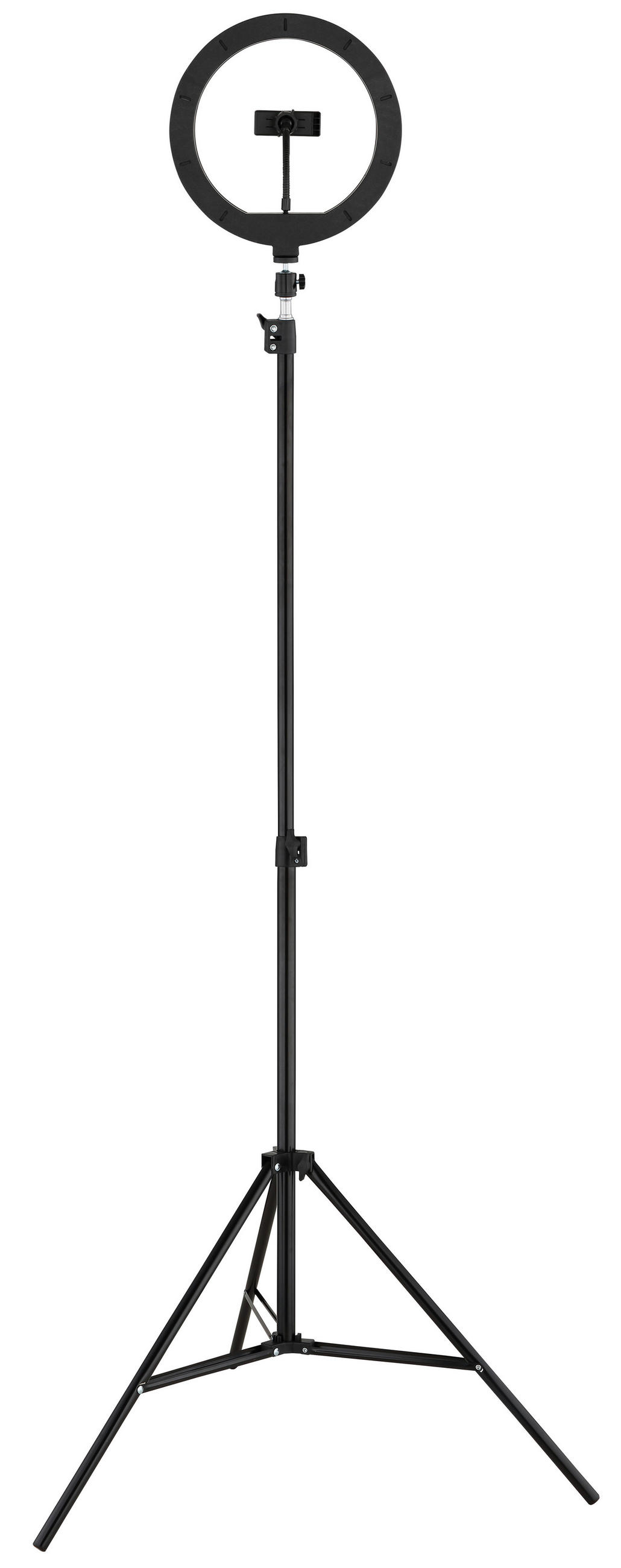 LED-GOLVLAMPA Delgado 63/210 cm    - opal/svart, Basics, metall/plast (63/210cm)