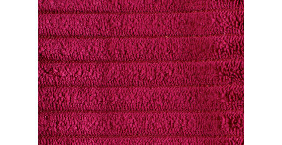 LIEGE  in Cord Rot  - Rot/Schwarz, Basics, Kunststoff/Textil (95/90/205cm) - Xora
