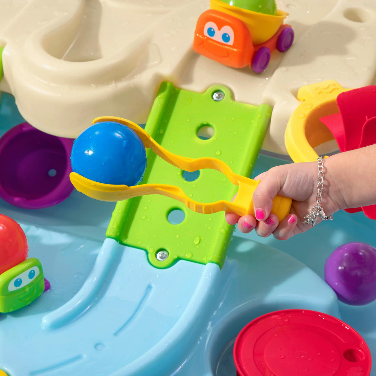 BALLSPIELTISCH BUDDIES CENTER Multicolor  - Multicolor, KONVENTIONELL, Kunststoff (92,7/92,7/69,2cm)