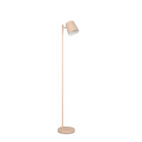 AKKU-STEHLEUCHTE 20/125 cm    - Sandfarben/Weiß, KONVENTIONELL, Metall (20/125cm)