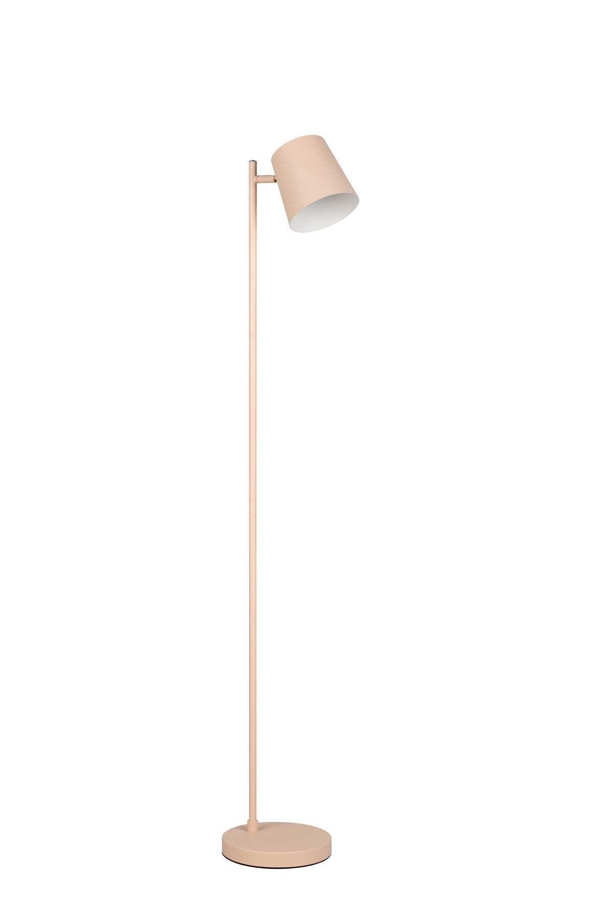 AKKU-STEHLEUCHTE 20/125 cm    - Sandfarben/Weiß, KONVENTIONELL, Metall (20/125cm)