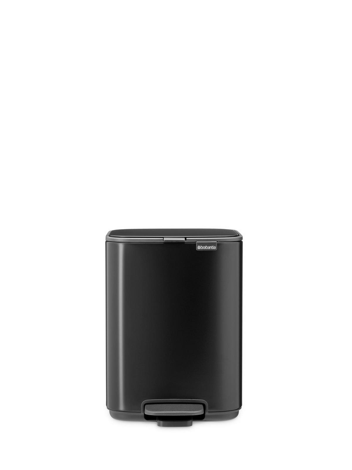 KANTA SA PAPUČICOM  4 l   - crna/antracit, Konvencionalno, metal/plastika (20/26,8/20,5cm) - Brabantia