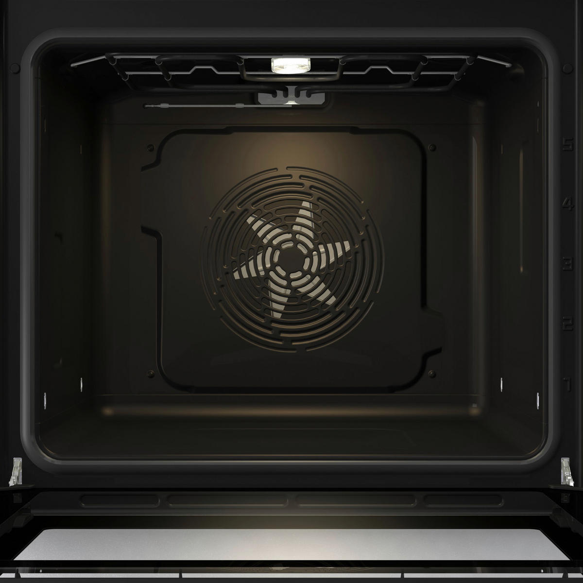 BACKOFENSET Black Pepper SCX  - Edelstahlfarben, Basics, Glas/Metall (59,5/59,5/56,4cm) - Gorenje