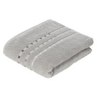 DUSCHTUCH 140/67 cm QUATTRO  - Grau, Basics, Textil (140/67cm) - Esposa