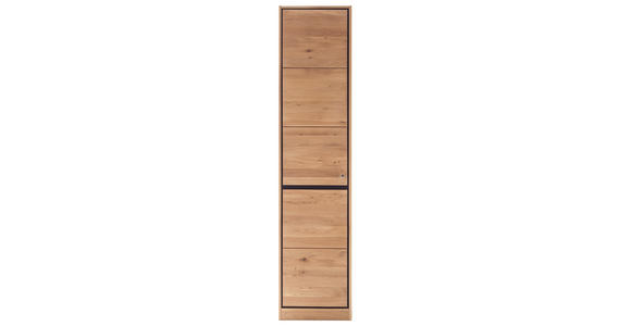 AKTENSCHRANK 45/198/40 cm  - Eiche Bianco, KONVENTIONELL, Holz/Holzwerkstoff (45/198/40cm) - Linea Natura